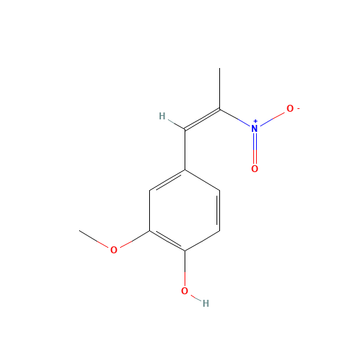 2-Methoxy-4-(2-nitro-1-propenyl)phenol (CAS: 5395-47-1) - Related Chemical Product