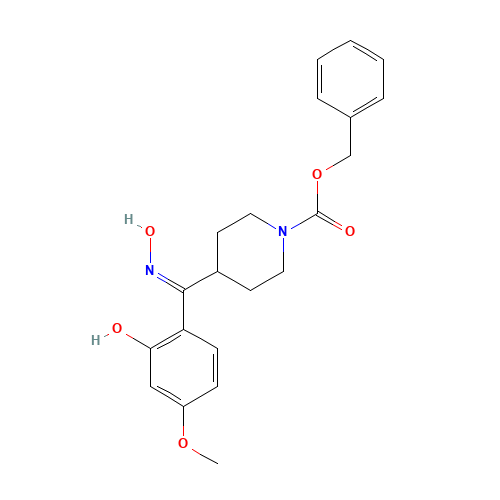 (E)-2-(5-Methoxy)phenol 4-(N-Benzyloxycarbonyl)piperidinyl-methanone Oxime (CAS: 84163-47-3) - Related Chemical Product
