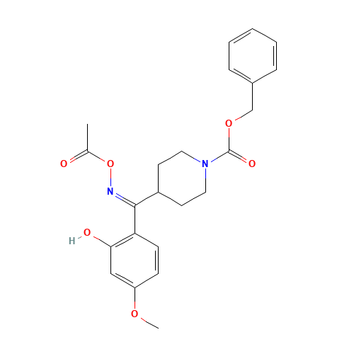 (E)-2-(5-Methoxy)phenol 4-(N-Benzyloxycarbonyl)piperidinyl-methanone O-Acetyl Oxime (CAS: 84163-48-4) - Related Chemical Product