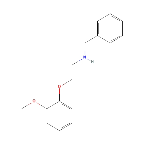 N-[2-(2-Methoxyphenoxy)ethyl]benzylamine (CAS: 3246-03-5) - Related Chemical Product