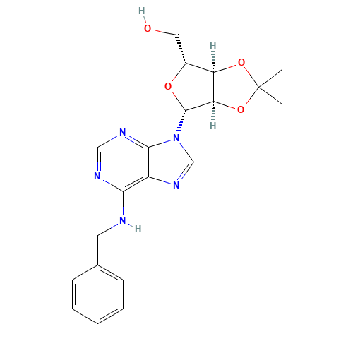 2',3'-O-(1-Methylethylidene)-N-(phenylmethyl)adenosine (CAS: 78188-38-2) - Related Chemical Product