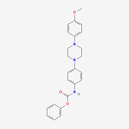 4-{[4-(4-Methyloxy-phenyl)-piperazin-1-yl]-phenyl}-carbamic Acid Phenyl Ester (CAS: 74853-06-8) - Related Chemical Product