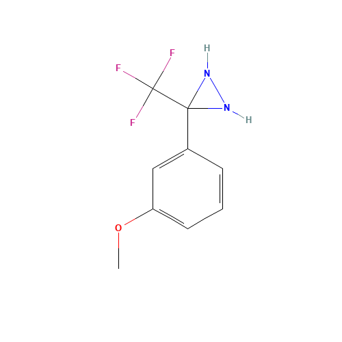 3-(3-Methoxyphenyl)-3-(trifluoromethyl)-diaziridine (CAS: 154187-45-8) - Related Chemical Product