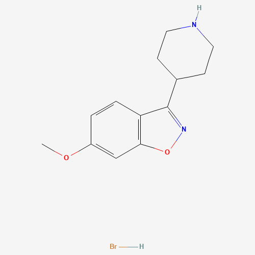6-Methoxy-3-(4-piperidinyl)-1,2-benzisoxazole Hydrobromide (CAS: 84163-17-7) - Related Chemical Product
