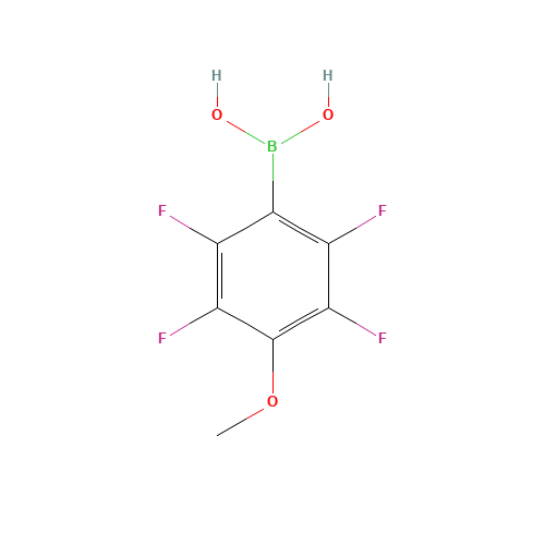 4-Methoxy-2,3,5,6-tetrafluorophenylboronic Acid (CAS: 871126-20-4) - Related Chemical Product
