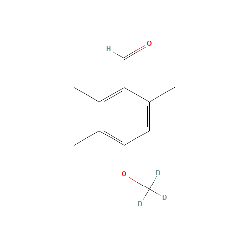 4-Methoxy-2,3,6-trimethylbenzaldehyde-d3 (CAS: 1216683-89-4) - Related Chemical Product