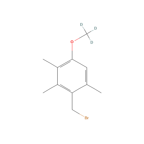 4-Methoxy-2,3,6-trimethylbenzyl Bromide-d3 (CAS: 1189693-80-8) - Related Chemical Product