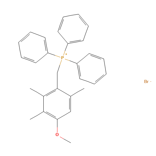 (4-Methoxy-2,3,6-trimethylbenzyl)-triphenylphosphonium Bromide (CAS: 54486-05-4) - Related Chemical Product