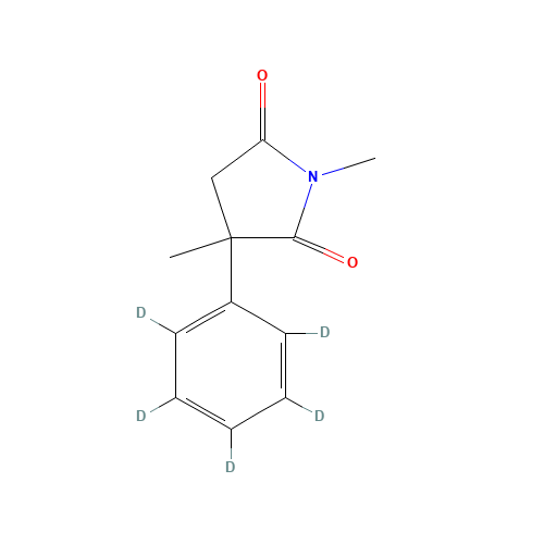 Methsuximide (CAS: 1189980-63-9) - Chemical Structure and Molecular Formula 