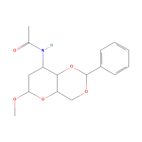 Methyl 3-Acetamido-4,6-O-benzylidene-2,3-dideoxy-a-D-arabino-hexopyranoside (CAS: 4115-63-3) - Related Chemical Product