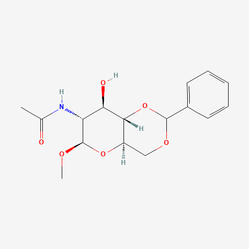 Methyl 2-Acetamido-2-deoxy-4,6-O-benzlydene-O-?-D-glucopryanoside (CAS: 10300-76-2) - Related Chemical Product