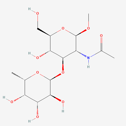 Methyl 2-Acetamido-2-deoxy-3-O-(a-L-fucopyranosyl)-b-D-glucopyranoside (CAS: 169151-24-0) - Related Chemical Product