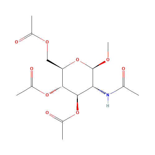 Methyl 2-Acetamido-2-deoxy-?-D-glucopyranoside Triacetate (CAS: 2771-48-4) - Related Chemical Product