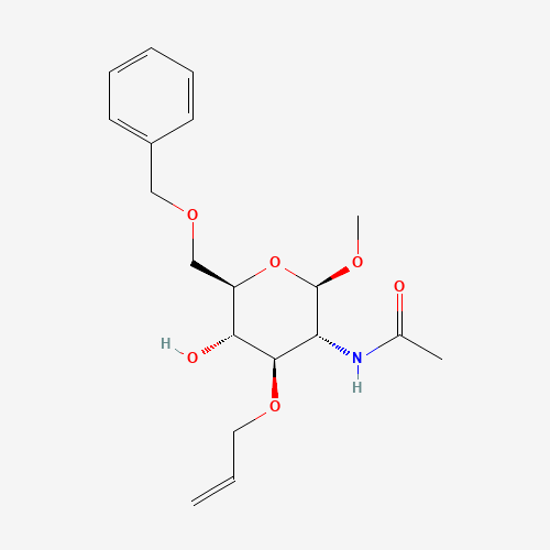 Methyl 2-(Acetylamino)-2-deoxy-6-O-benzyl-3-O-2-propen-1-yl-b-D-glucopyranoside (CAS: 116981-28-3) - Related Chemical Product
