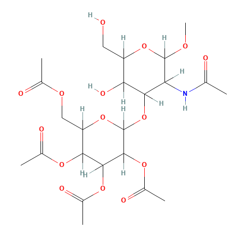 Methyl 2-Acetamido-2-deoxy-O-[?-D-(2,3,4,6-tetraacetyl) galactopyranosyl]-a-D-galactopyranoside (CAS: 141342-92-9) - Related Chemical Product