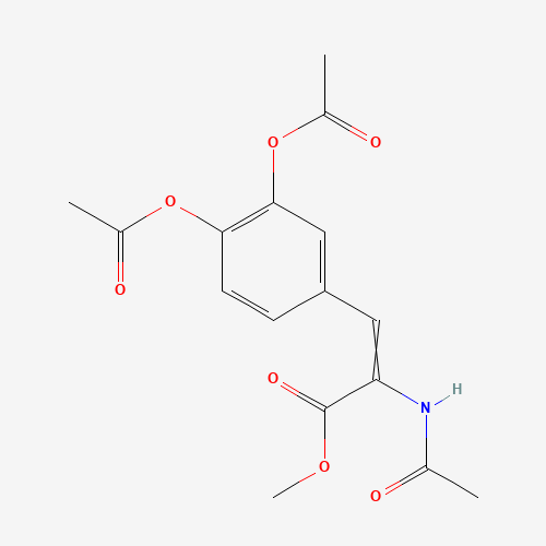 Methyl 2-Acetamido-3-(3,4-diacetoxyphenyl)-2-propenoate (CAS: 170699-07-7) - Related Chemical Product