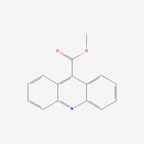 Methyl 9-Acridinecarboxylate (CAS: 5132-81-0) - Chemical Structure and Molecular Formula 