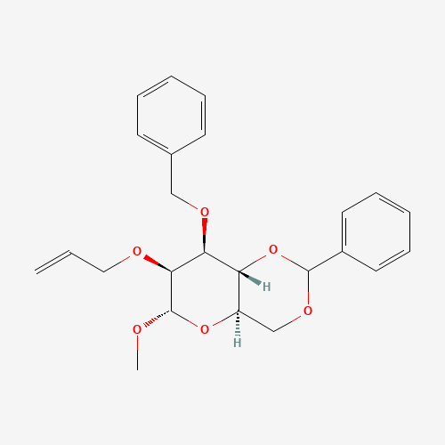 Methyl 2-O-Allyl-3-O-benzyl-4,6-O-benzylidene-a-D-mannopyranoside (CAS: 210297-54-4) - Related Chemical Product