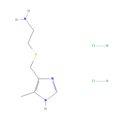 4-Methyl-5-[(2-aminoethyl)thiomethyl]imidazole Dihydrochloride (CAS: 38603-72-4) - Related Chemical Product