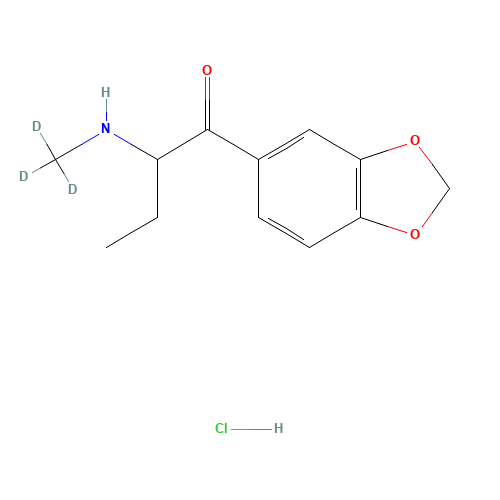 2-(Methylamino-d3)-3',4'-(methylenedioxy)butyrophenone (CAS: 1231710-63-6) - Related Chemical Product