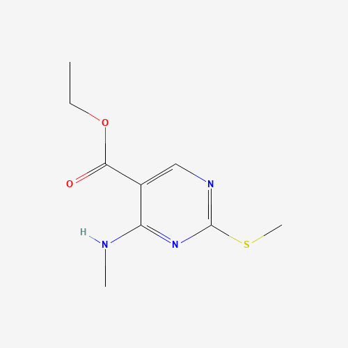 4-(Methylamino)-2-(methylthio)pyrimidine-5-carboxylic Acid Ethyl Ester (CAS: 76360-82-2) - Related Chemical Product