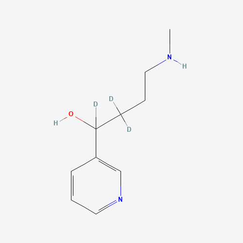 4-(Methylamino)-1-(3-pyridyl)-1-butanol-d3 (CAS: 1189642-32-7) - Related Chemical Product