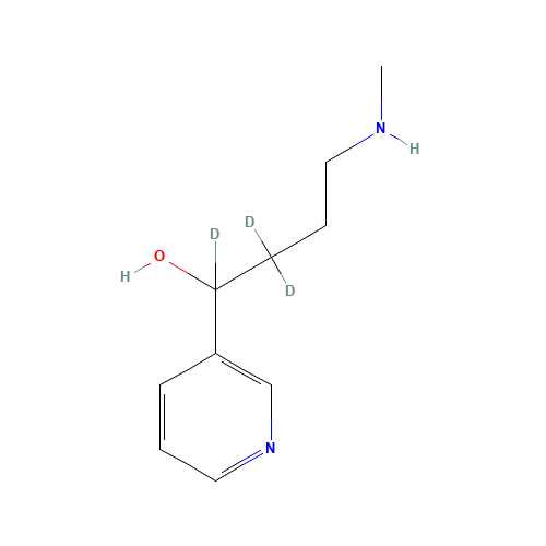 4-(Methylamino)-1-(3-pyridyl)-1-butanol-d3 (CAS: 1189642-32-7) - Related Chemical Product