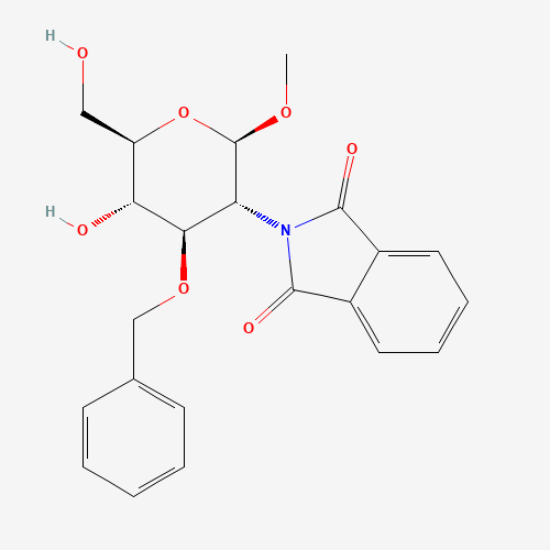 Methyl 3-O-Benzyl-2-deoxy-2-N-phthalimido-b-D-glucopyranoside (CAS: 97242-85-8) - Related Chemical Product
