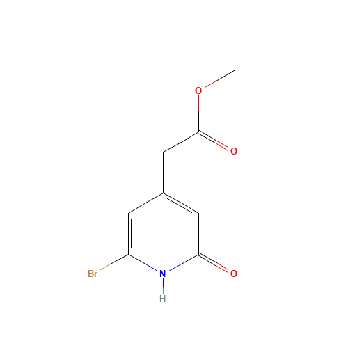 Methyl 6-Bromo-1,2-dihydro-2-oxo-4-pyridineacetate (CAS: 141807-52-5) - Related Chemical Product