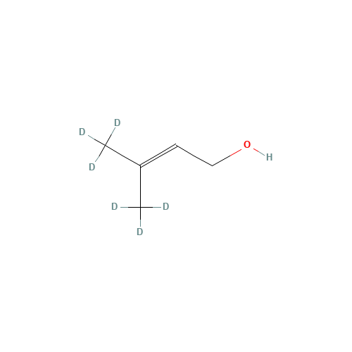 3-Methyl-2-buten-1-ol-d6 (d5 Major) (CAS: 53439-16-0) - Related Chemical Product