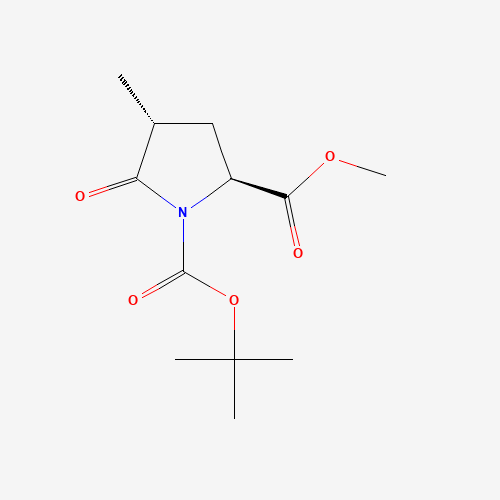 Methyl (2S,4R)-1-(tert-butoxycarbonyl)-4-methylpyroglutamate (CAS: 196394-49-7) - Related Chemical Product
