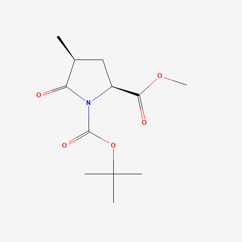 Methyl (2S,4S)-1-(tert-butoxycarbonyl)-4-methylpyroglutamate (CAS: 196394-48-6) - Related Chemical Product