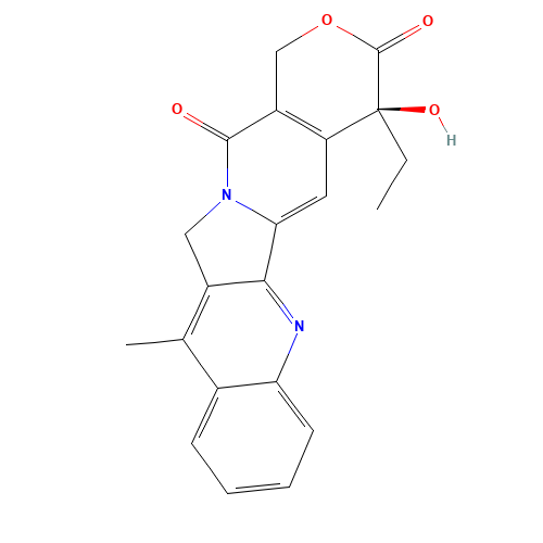 7-Methyl Camptothecin (CAS: 78287-26-0) - Chemical Structure and Molecular Formula 