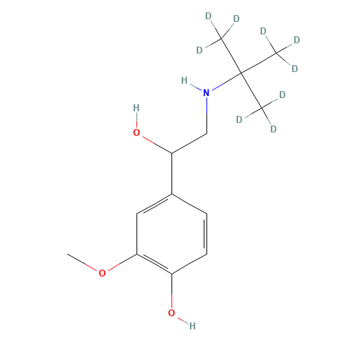 3-O-Methyl Colterol-d9 (CAS: 1346599-83-4) - Related Chemical Product