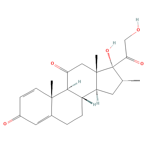 16a-Methyl-11-oxo Prednisolone (CAS: 2036-77-3) - Related Chemical Product