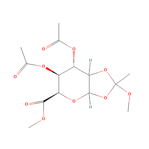 Methyl 3,4-Di-O-acetyl-b-L-idopyranosiduronate 1,2-(Methylorthoacetate) (CAS: 107952-66-9) - Related Chemical Product