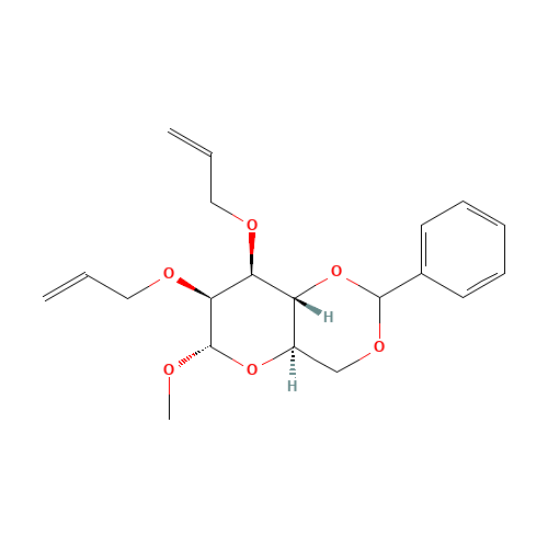 Methyl 2,3-Di-O-allyl-4,6-O-benzylidene-a-D-mannopyranoside (CAS: 359437-00-6) - Related Chemical Product