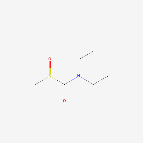 S-Methyl-N,N-diethylthiocarbamate Sulfoxide (CAS: 140703-15-7) - Chemical Structure and Molecular Formula 