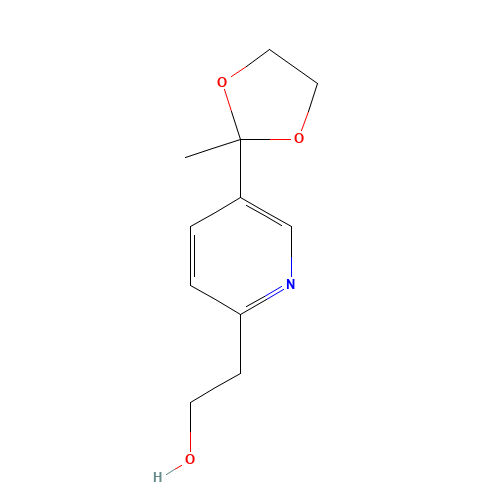 5-(2-Methyl-1,3-dioxolan-2-yl)- (CAS: 184766-50-5) - Related Chemical Product