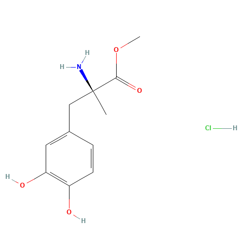 L-a-Methyl DOPA Methyl Ester Hydrochloride (CAS: 115054-62-1) - Related Chemical Product