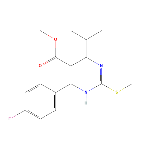 Methyl 6-(4-Fluorophenyl)-4-isopropyl-2-methylthio-1,4-dihydropyrimidine-5-carboxylate (CAS: 885100-76-5) - Related Chemical Product