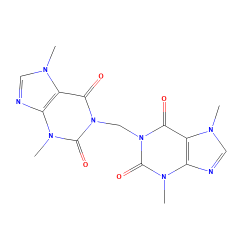 1,1'-Methylene Bis[Theobromine] (CAS: 77196-87-3) - Related Chemical Product