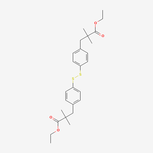 4-[(2-Methyl-2-ethoxycarbonyl)propyl]phenyl Disulfide (CAS: 887407-07-0) - Related Chemical Product