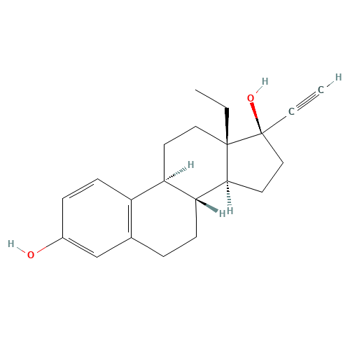 18-Methyl Ethynyl Estradiol (CAS: 14012-72-7) - Related Chemical Product