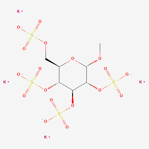Methyl a-D-Glucopyranoside 2,3,4,6-tetra-O-sulfate, Potassium Salt (CAS: 359437-01-7) - Related Chemical Product
