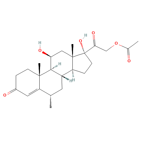 6a-Methyl Hydrocortisone 21-Acetate (CAS: 1625-11-2) - Related Chemical Product