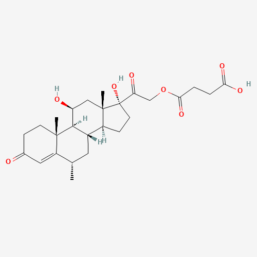 6a-Methyl Hydrocortisone 21-Hemisuccinate (CAS: 119657-85-1) - Related Chemical Product