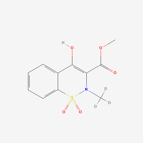 Methyl-4-hydroxy-2-methyl-d3-2H-1,2-benzothiazine-3-carboxylate 1,1-Dioxide (CAS: 942047-62-3) - Related Chemical Product