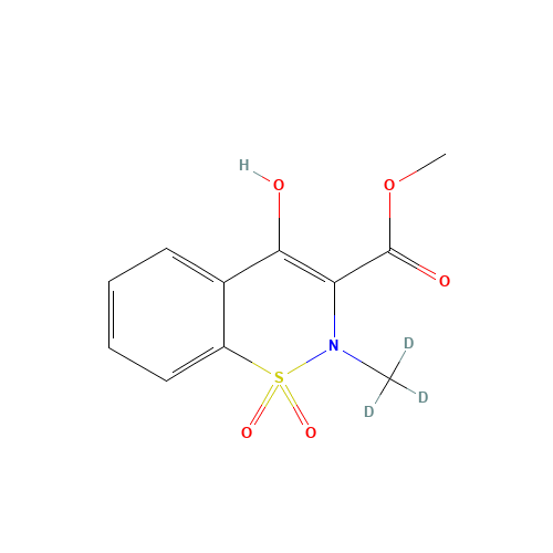Methyl-4-hydroxy-2-methyl-d3-2H-1,2-benzothiazine-3-carboxylate 1,1-Dioxide (CAS: 942047-62-3) - Related Chemical Product