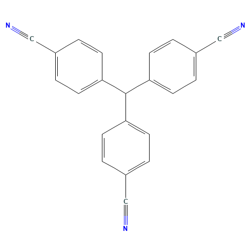 4,4',4''-Methylidynetrisbenzonitrile (CAS: 113402-31-6) - Related Chemical Product
